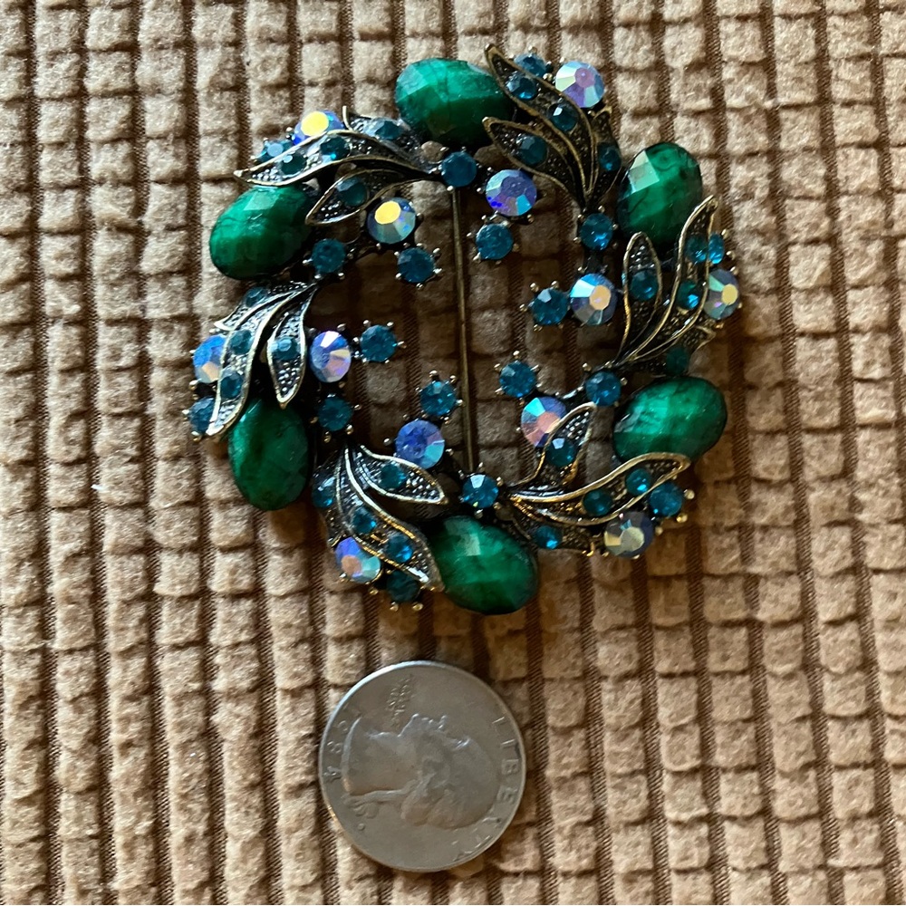 Green Brooch